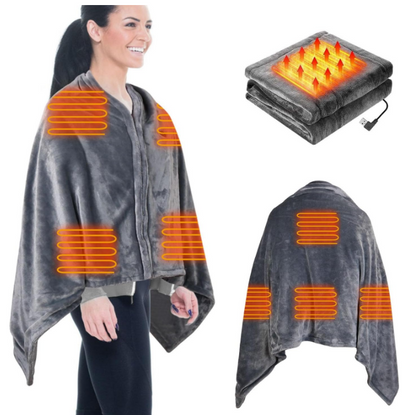 Warmth-USB Heated Blanket 3 Heating Levels