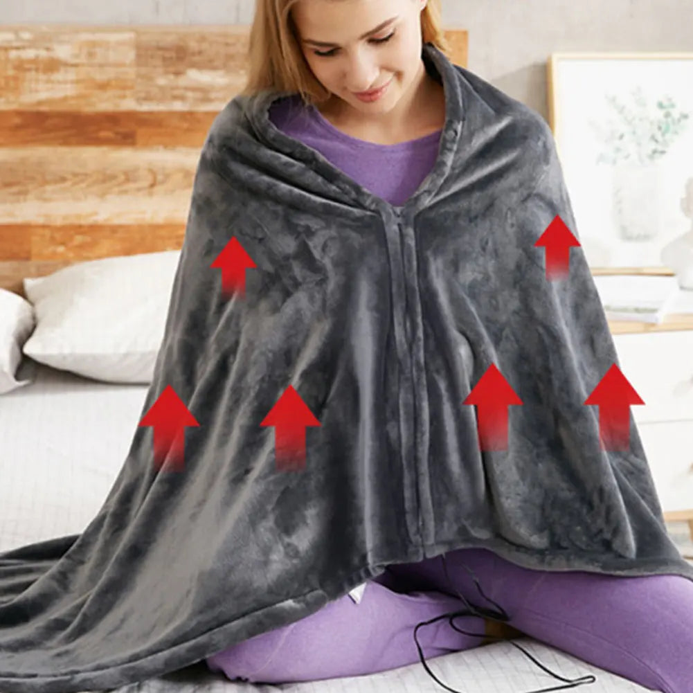 Warmth-USB Heated Blanket 3 Heating Levels