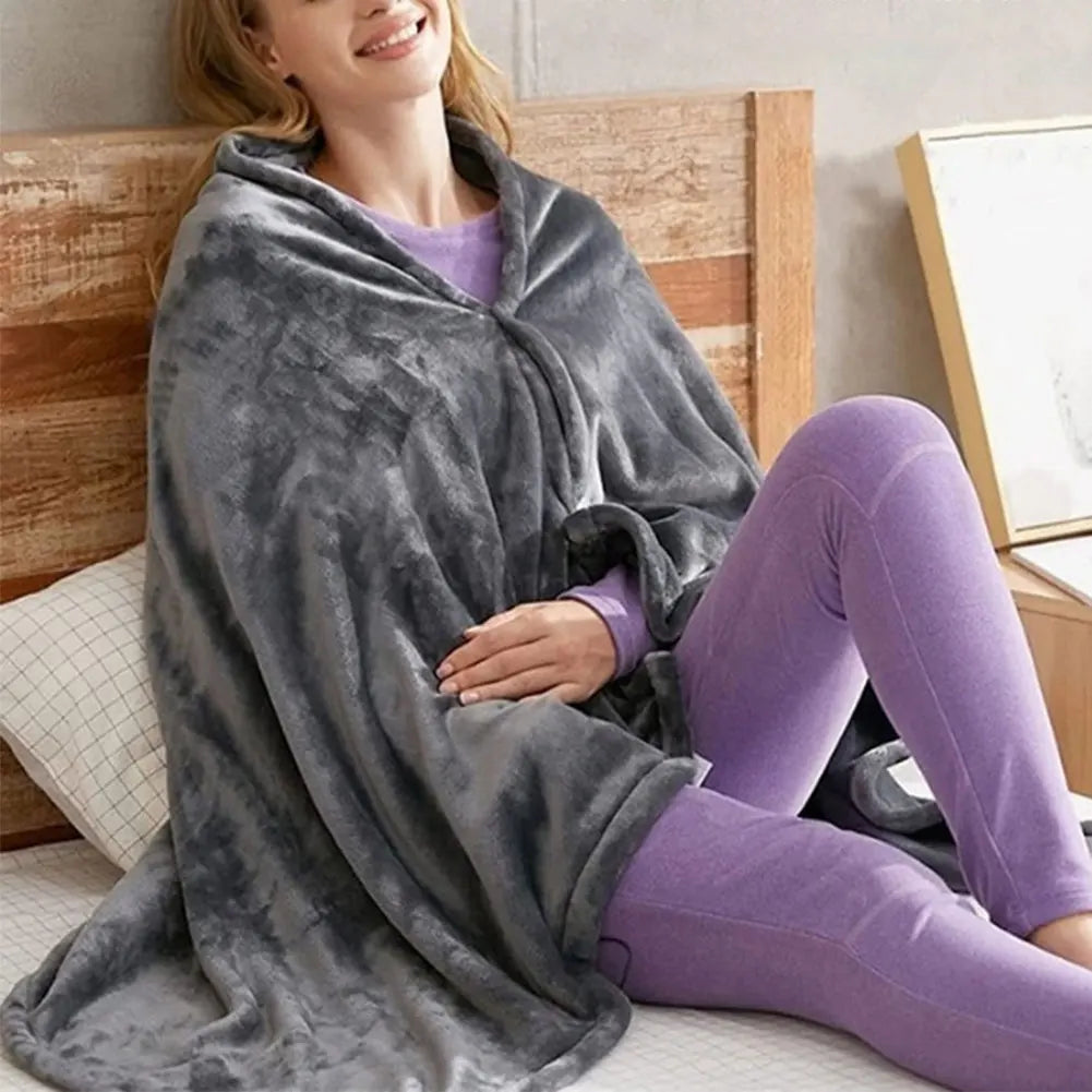 Warmth-USB Heated Blanket 3 Heating Levels