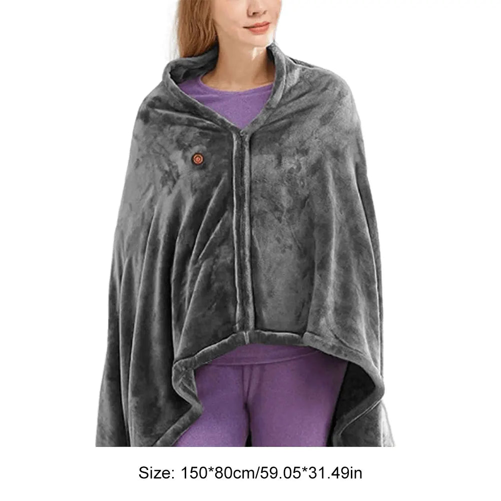 Warmth-USB Heated Blanket 3 Heating Levels